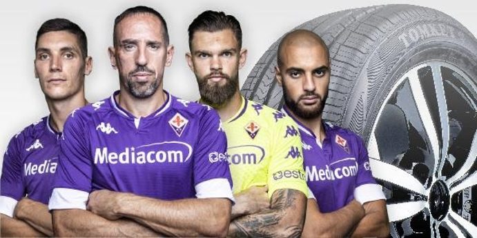 TOMKET partnership banner for ACF Fiorentina